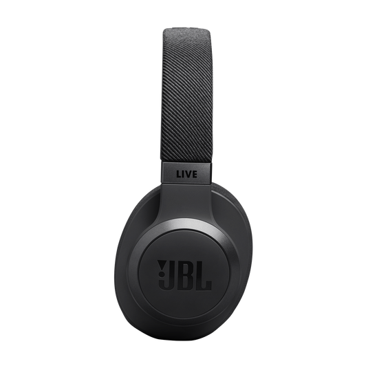 JBL Live 770NC - Black - Wireless Over-Ear Headphones with True Adaptive Noise Cancelling - Left image number null